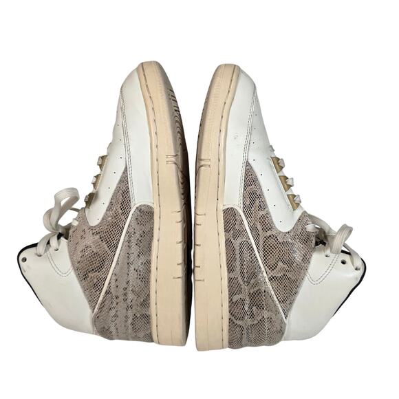 Nike 2014 Air Python Sail High-top Shoes Men\'s 7 Lace up 705067-100 Sneakers GUC main image 4